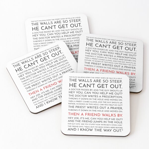 Item preview, Guy Falls Into a Hole - Leo McGarry_s Speech   designed and sold by EdkayCollection.