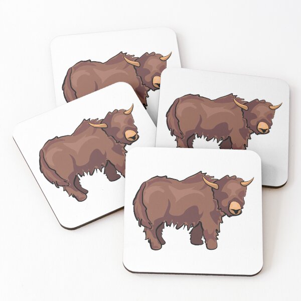 Item preview, Minimalist Tibetan Yak designed and sold by InkLayer.