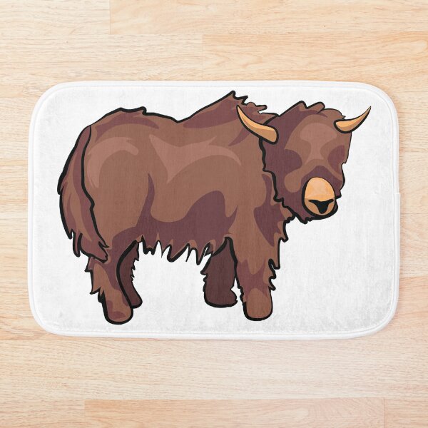 Item preview, Minimalist Tibetan Yak designed and sold by InkLayer.