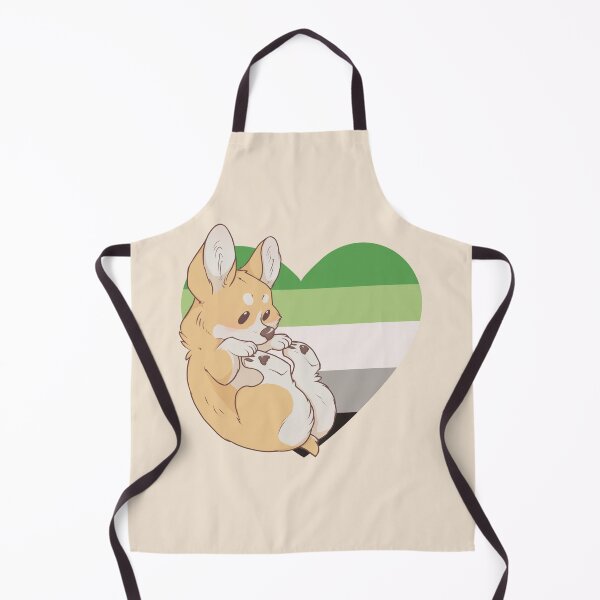 Item preview, Aromantic Pride Corgi designed and sold by saltuurn.