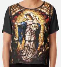 The Virgin Mary Chiffon Top