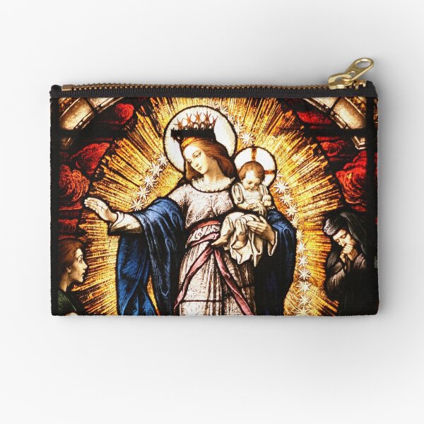The Virgin Mary Zipper Pouch