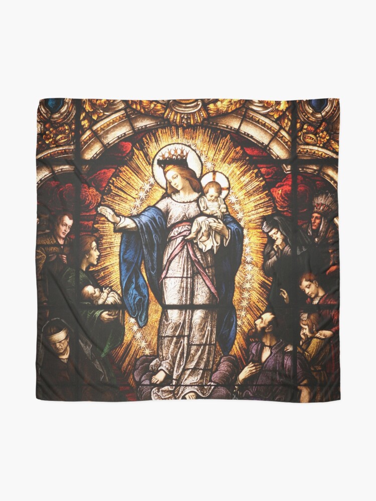 Alternate view of The Virgin Mary Scarf
