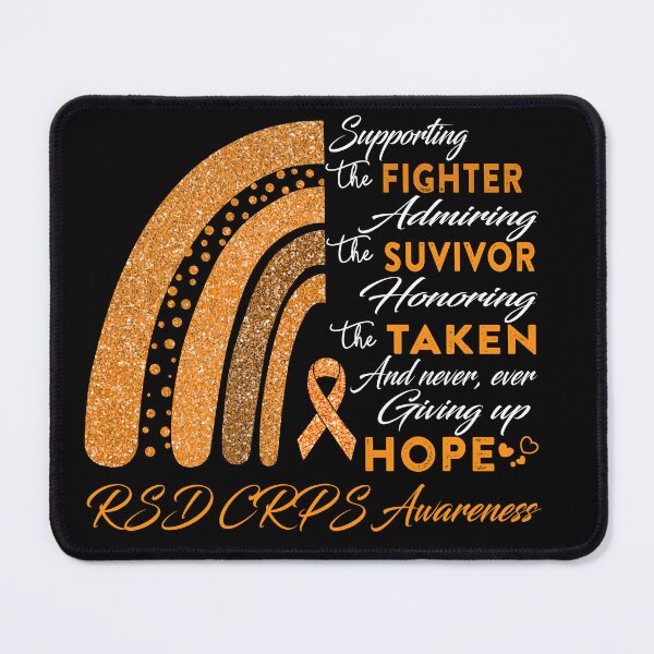 Item preview, RSD CRPS Warrior Supporting Fighter RSD CRPS Awareness designed and sold by Gillosina.