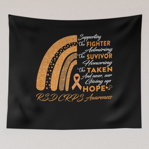 Item preview, RSD CRPS Warrior Supporting Fighter RSD CRPS Awareness designed and sold by Gillosina.