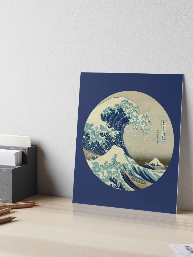 mogno6 crabat アート Great Wave off Kanagawa circle
