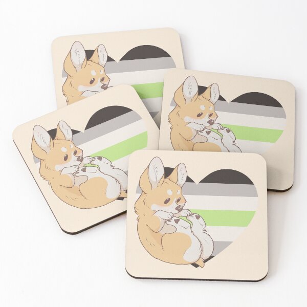 Item preview, Agender Pride Corgi designed and sold by saltuurn.