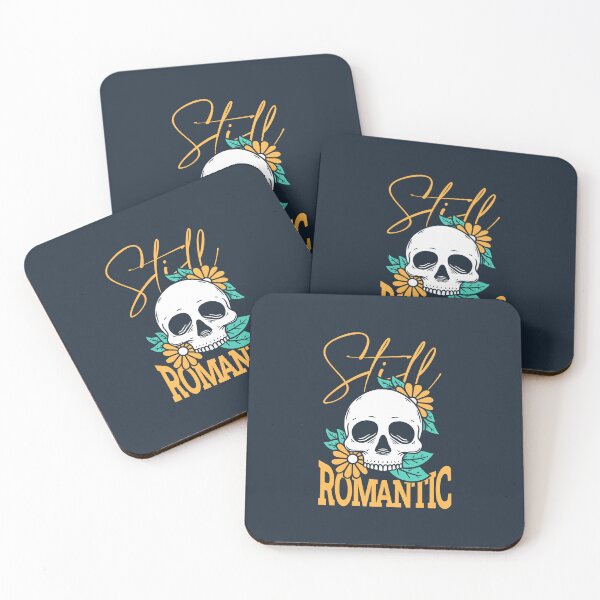 Item preview, Romantic Flower Skull Illustration designed and sold by rukurustudio.