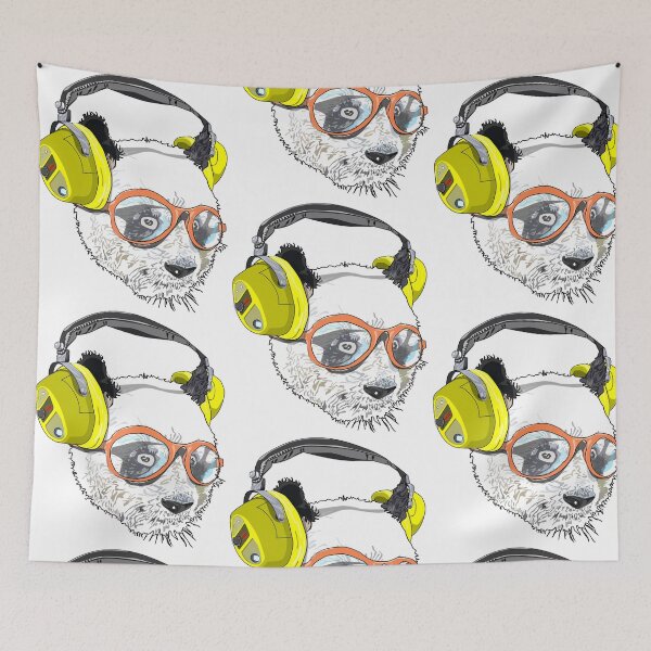 Item preview, Hello panda  designed and sold by m-yoga-store.