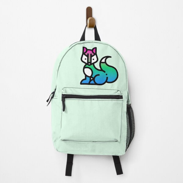 Item preview, Polysexual pride fox designed and sold by Camilla Wynter.