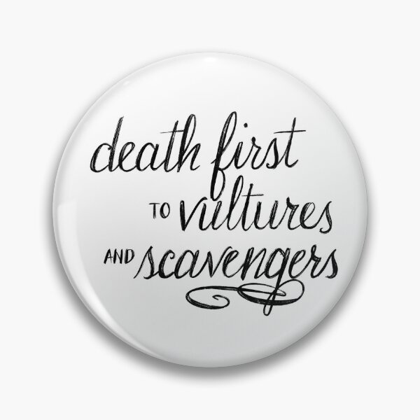 Item preview, death first to vultures and scavengers  designed and sold by paperdollheart.