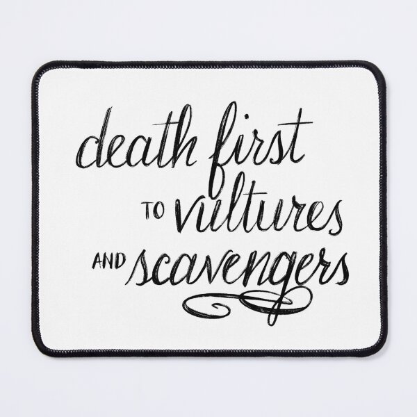 Item preview, death first to vultures and scavengers  designed and sold by paperdollheart.