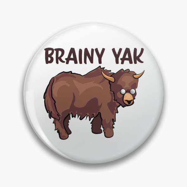 Item preview, Brainy Yak designed and sold by InkLayer.
