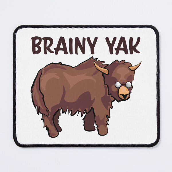 Item preview, Brainy Yak designed and sold by InkLayer.