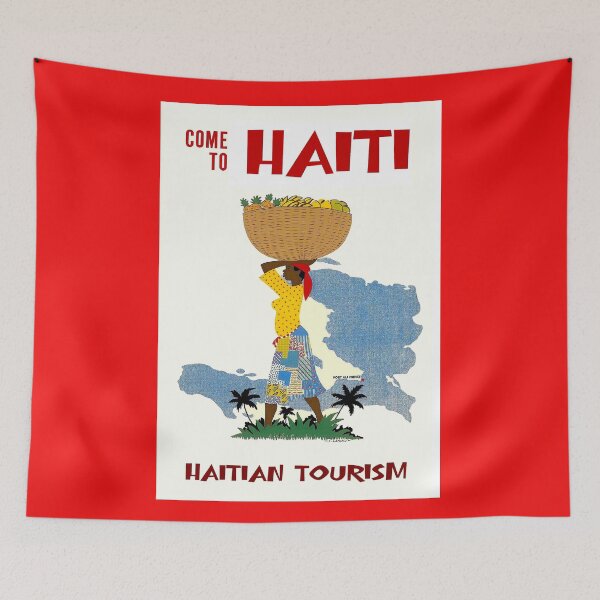 Item preview, HAITI; Vintage Travel Advertising Print designed and sold by posterbobs.