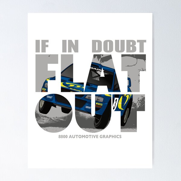 Item preview, Colin McRae Tribute Flat Out designed and sold by 8800ag.