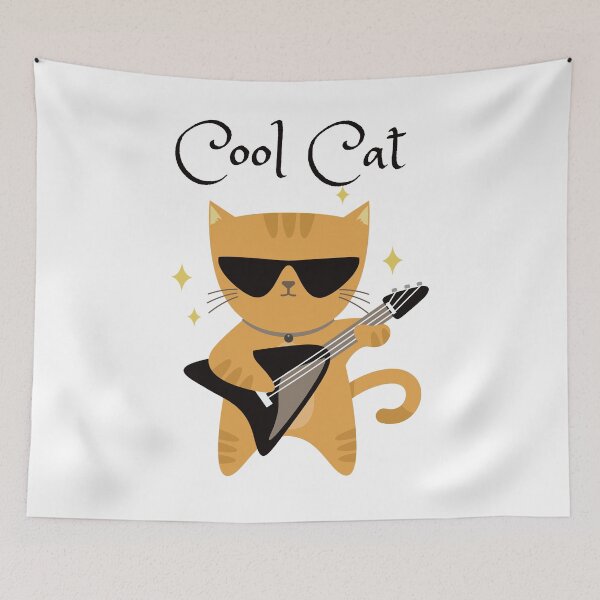 Item preview, Cool cat designed and sold by Rickido.