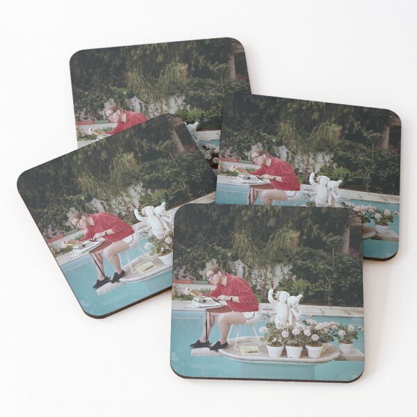 Item preview, Reading Book On Swimming Pool designed and sold by bushedeld.