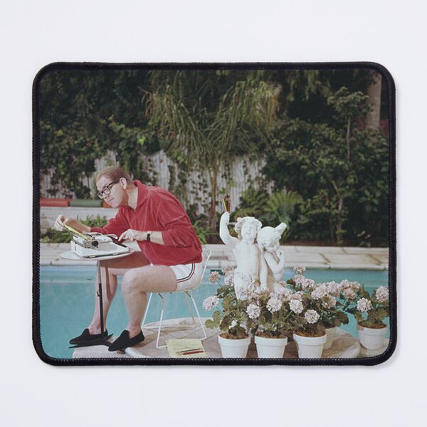 Item preview, Reading Book On Swimming Pool designed and sold by bushedeld.