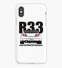 Nissan Skyline R33 Transparent Version iPhone Case