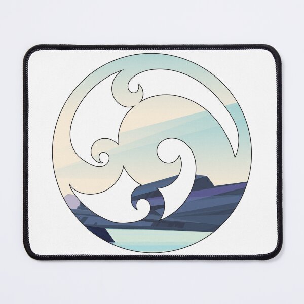 Item preview, Big Sky Above The Ocean Koru Symbol designed and sold by damonasplace.