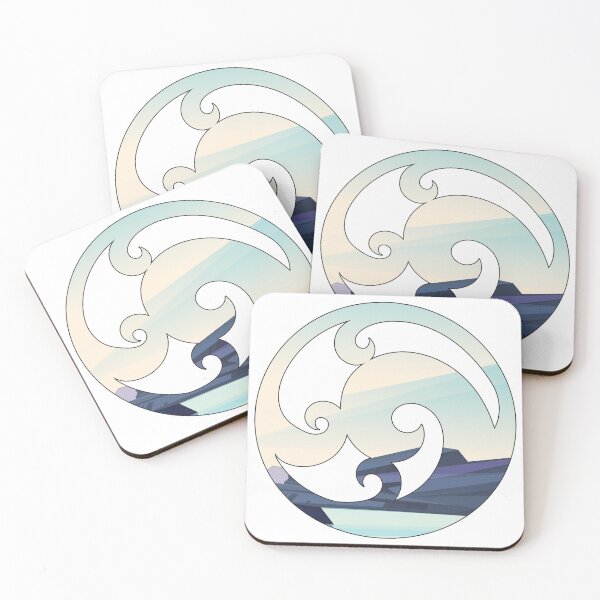Item preview, Big Sky Above The Ocean Koru Symbol designed and sold by damonasplace.