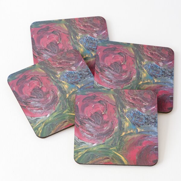 Item preview, Roses II designed and sold by DriftwoodOilArt.