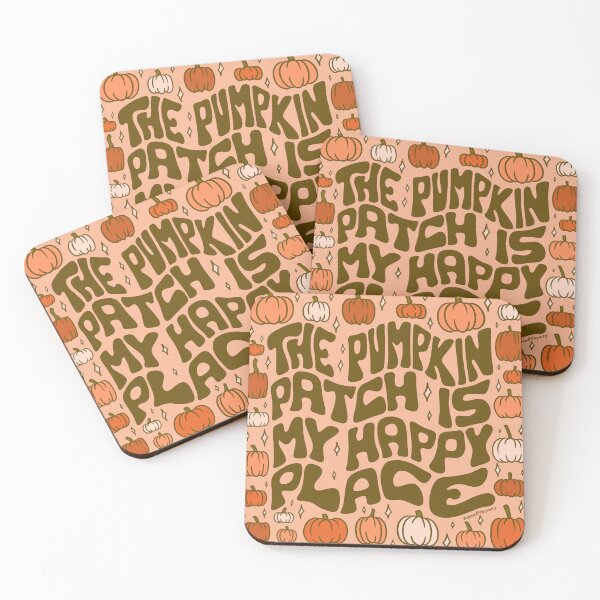 Item preview, The Pumpkin Patch is My Happy Place designed and sold by doodlebymeg.