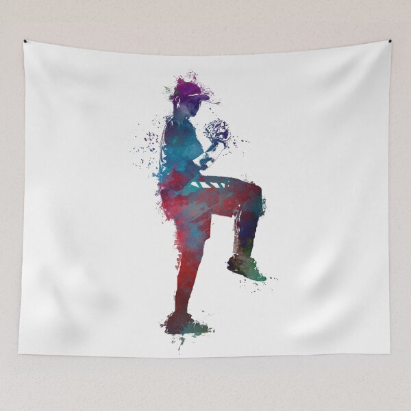 Item preview, Baseball player 6 #baseball #sport designed and sold by JBJart.
