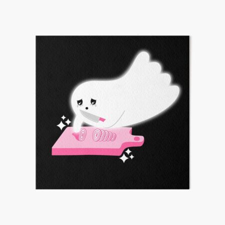 Chopping Ghost Art Board Print