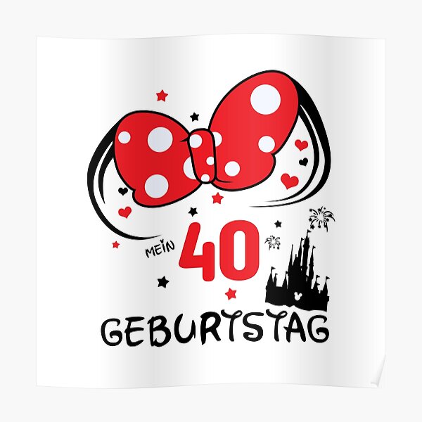 "40. Geburtstag lustige Zitate" Poster for Sale by itsRISstore Redbubble