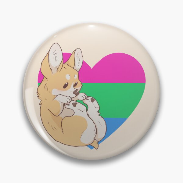 Item preview, Polysexual Pride Corgi designed and sold by saltuurn.