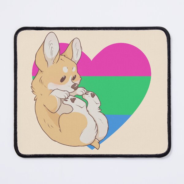 Item preview, Polysexual Pride Corgi designed and sold by saltuurn.