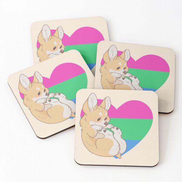 Item preview, Polysexual Pride Corgi designed and sold by saltuurn.
