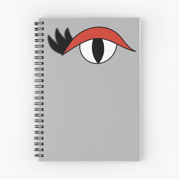 Item preview, Cute cartoon eye with lashes and red lid designed and sold by AngelDawnDesign.