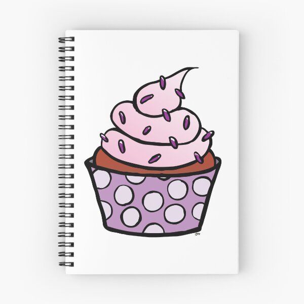 Item preview, Cupcake with Purple Sprinkles designed and sold by FlyingDodo.