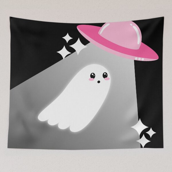 Item preview, Ghost and UFO designed and sold by Kimberly Sterling.