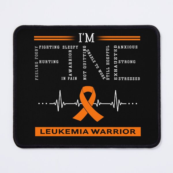 Item preview, I'm Fine Leukemia Warrior Support Leukemia Awareness Gifts designed and sold by rechardtee.
