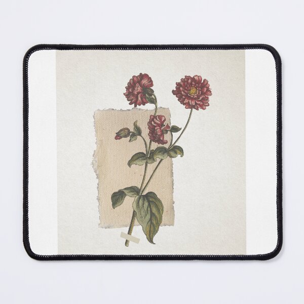 Item preview, Vintage Botanic Print, Vintage Red Flower, Vintage Floral Print  designed and sold by Dal Thibian.