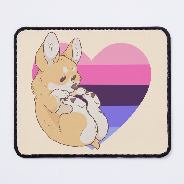 Item preview, Omnisexual Pride Corgi designed and sold by saltuurn.