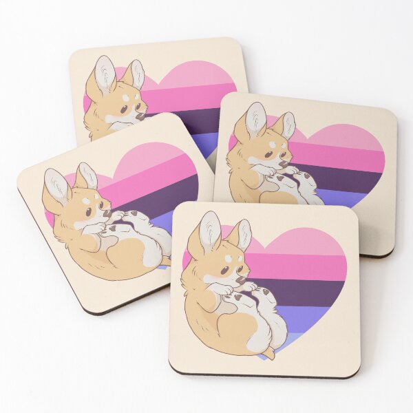 Item preview, Omnisexual Pride Corgi designed and sold by saltuurn.