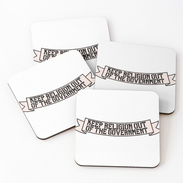 Item preview, Keep Religion Out Of The Government Pale Ribbon designed and sold by Pink Ribbon.