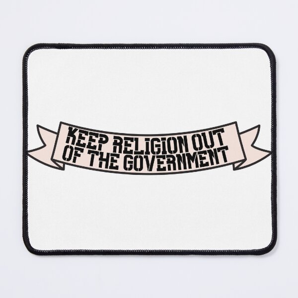 Item preview, Keep Religion Out Of The Government Pale Ribbon designed and sold by Pink Ribbon.