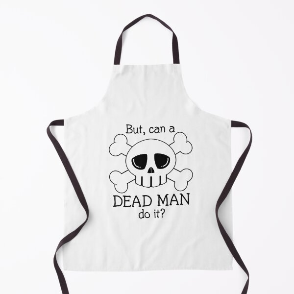 Item preview, Can a Dead man do it skull crossbones T-shirt designed and sold by Nerdygirlteez.