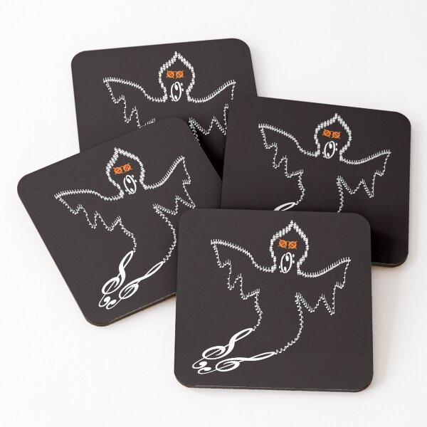 Item preview, Halloween Ghost Music Notes Music Teacher designed and sold by springessence.