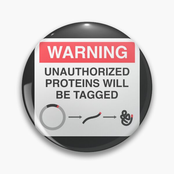 Item preview, Unauthorized proteins will be tagged designed and sold by Science Lab Designs.