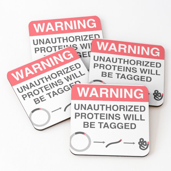Item preview, Unauthorized proteins will be tagged designed and sold by Science Lab Designs.