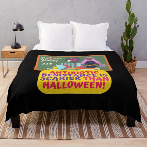 Item preview, Antibiotic Resistance Is Scarier Than Halloween, Female Biology Teacher Halloween Design designed and sold by myspookycuties.