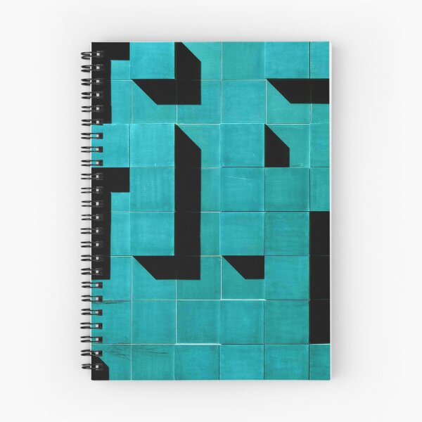 Item preview, PATTERN DESIGN STUDY #94 – Aqua Blue Cube Maze designed and sold by DEL-Productions.