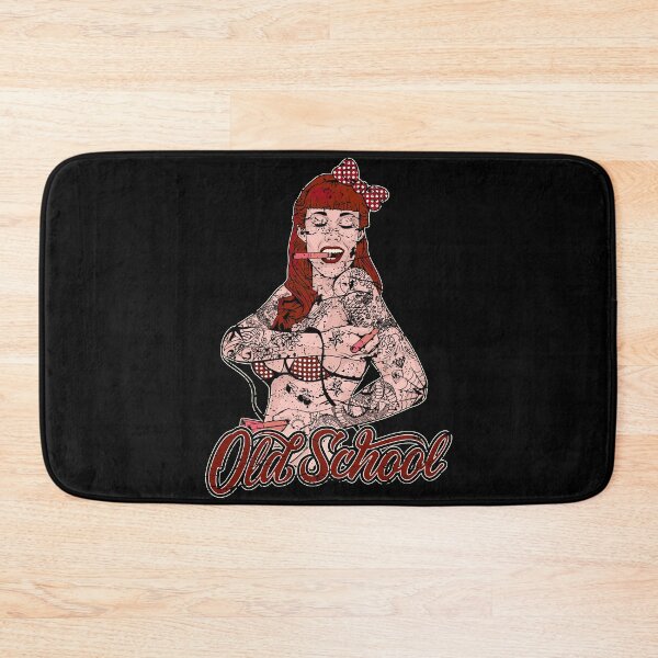 Item preview, Old school pinup tattoo designed and sold by MatSa007.